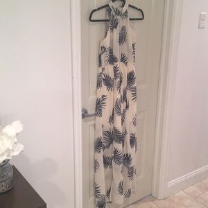 Maxi halter dress